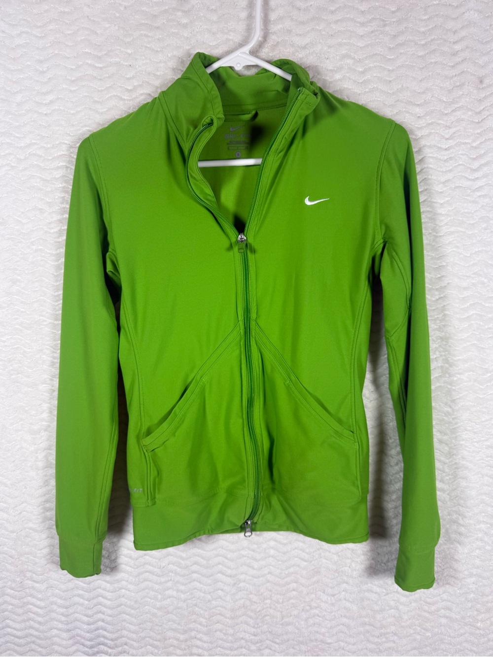 Nike Women's Green Full-Zip Jacket
